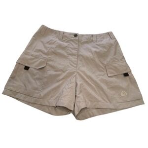 Nike ACG Cargo Shorts Womens Size Large Hiking Outdoor Beige Lightweight Y2K Vtg
